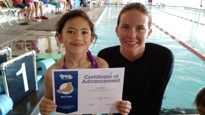 Madelynn Barrett Age 7 Sea Lion Graduate