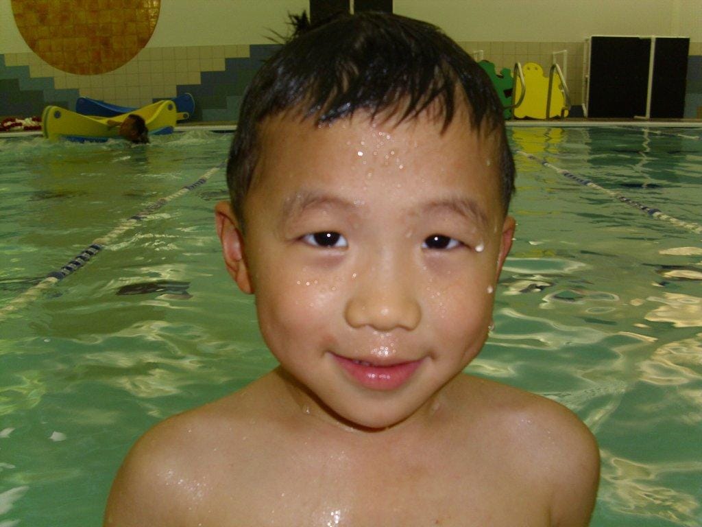 Anderson Lim, Age 4 Sea Lion Graduate Evo Swim School